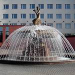 "Hygea – the Goddess of Health" fountain: rainbow mood in Vitebsk.