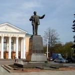 Lenin Square in Vitebsk.