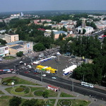 Liberty Square in Vitebsk.
