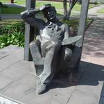 Памятник Марку Шагалу на Покровской улице | Памятники и скульптуры | Достопримечательности Витебска